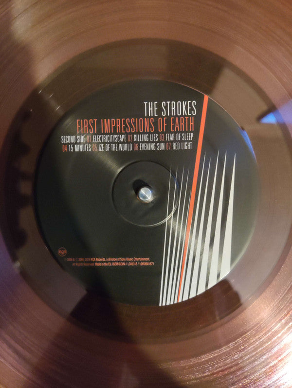 The Strokes : First Impressions Of Earth (LP, Album, Ltd, RE, Haz)