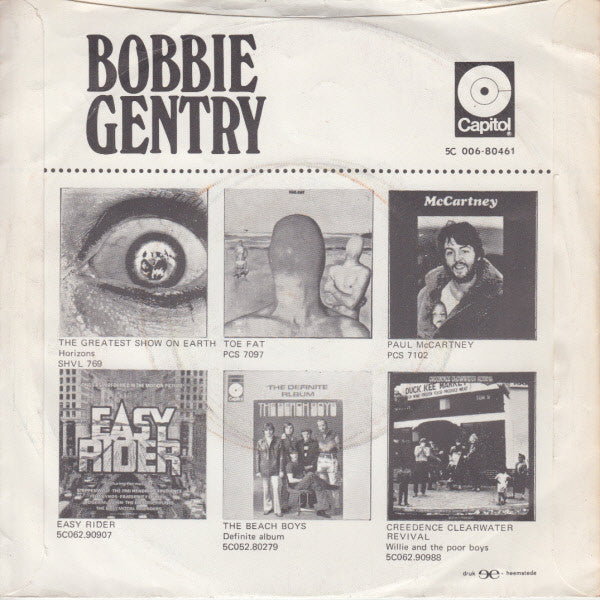 Bobbie Gentry : If You Gotta Make A Fool Of Somebody (7", Single)