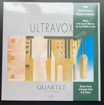 Ultravox : Quartet (LP, Album, RE, 180 + LP, Comp, 180 + Dlx, 40t)