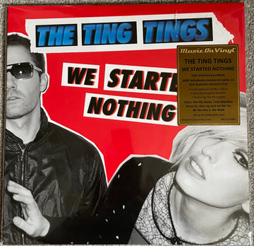 The Ting Tings : We Started Nothing (LP, Album, Ltd, RE, RP, Pin)