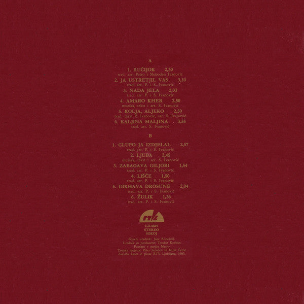 Les Tziganes Ivanovitch : Amaro Kher (LP, Album)