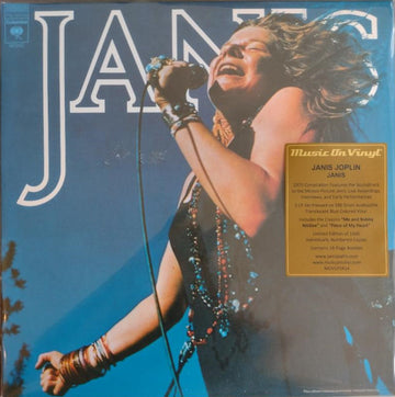 Janis Joplin : Janis (2xLP, Comp, Mono, Ltd, Num, RE, Blu)