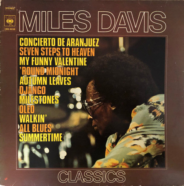 Miles Davis : Classics (2xLP, Comp, RE)