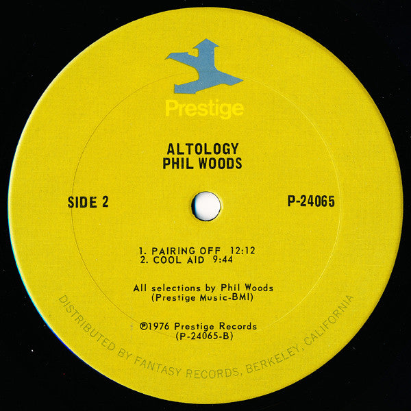 Phil Woods : Altology (2xLP, Comp)