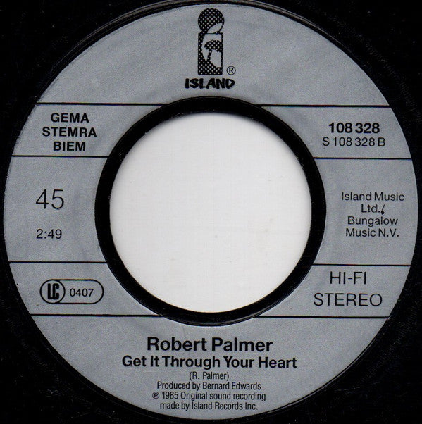 Robert Palmer : I Didn't Mean To Turn You On (7", Single)