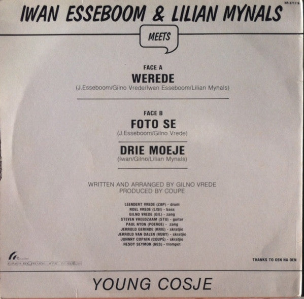 Iwan Esseboom & Lilian Mijnals Meets Young Cosje : Werede (12")