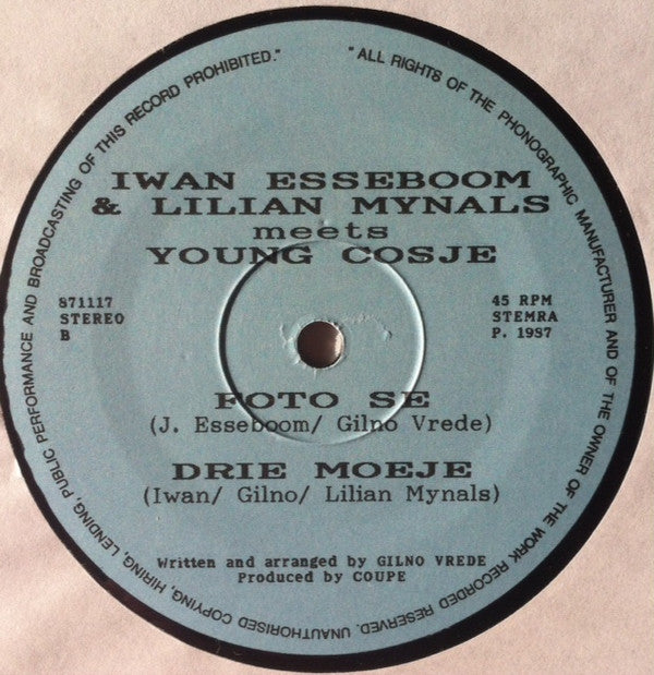 Iwan Esseboom & Lilian Mijnals Meets Young Cosje : Werede (12")