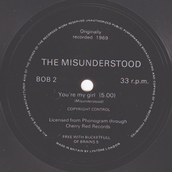 The Misunderstood : You're My Girl (Flexi, 7", S/Sided)