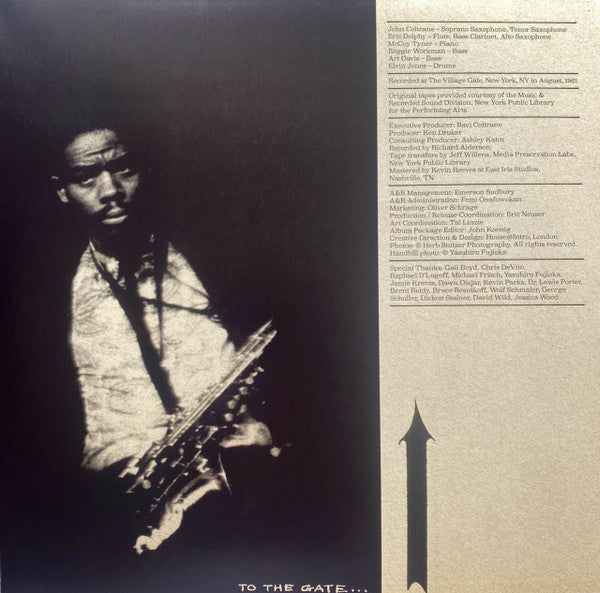 John Coltrane With Eric Dolphy : Evenings At The Village Gate (2xLP, Album, Mono, Ltd, Ora)