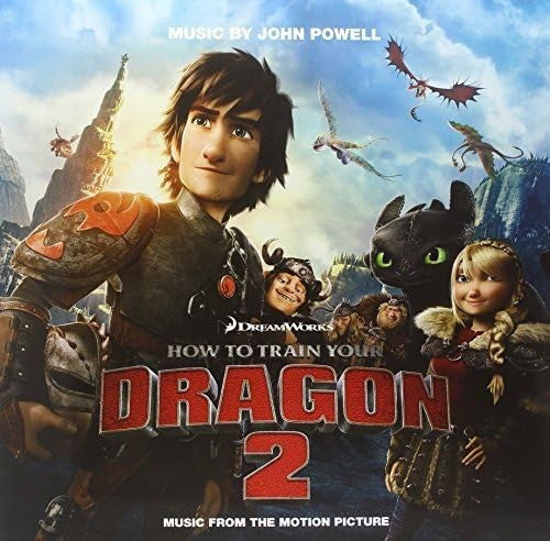 John Powell : How To Train Your Dragon 2 (Original Motion Picture Soundtrack) (2xLP, Ltd, Num, Ora)