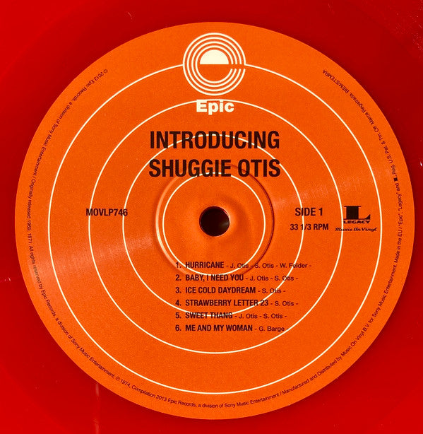 Shuggie Otis : Introducing Shuggie Otis (LP, Comp, Ltd, Num, RP, 180)