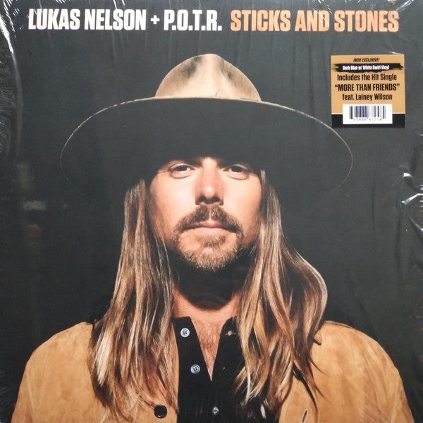 Lukas Nelson + Promise Of The Real : Sticks And Stones (LP, Album, Dar)
