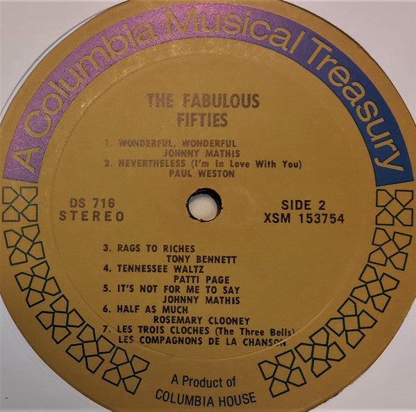 Various : The Fabulous 50s (2xLP, Comp, Club, Col)