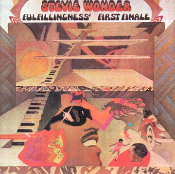 Stevie Wonder : Fulfillingness' First Finale (LP, Album, Mono, RE)