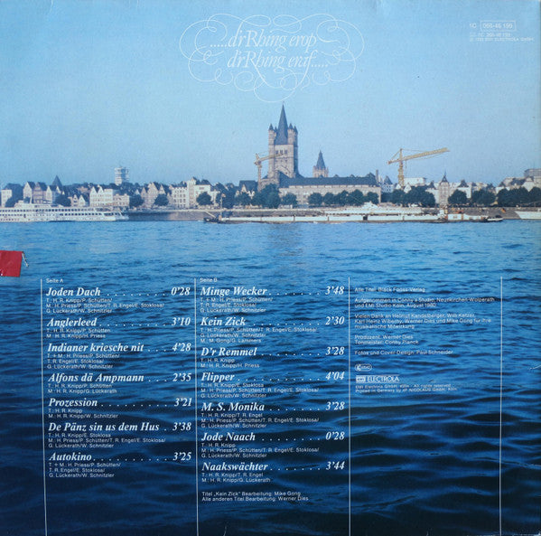 Bläck Fööss : D'r Rhing Erop D'r Rhing Eraf (LP, Album, Gat)