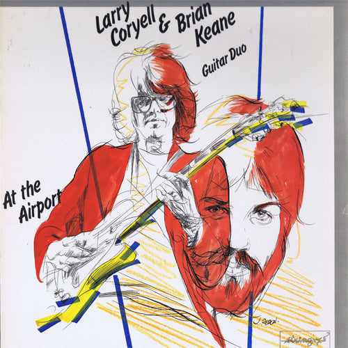 Larry Coryell And Brian Keane : At The Airport (LP, Album)