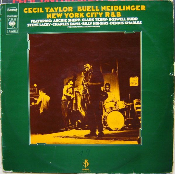 Cecil Taylor, Buell Neidlinger : New York City R&B (LP, Album)