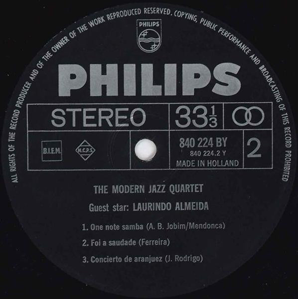 The Modern Jazz Quartet Guest Star Laurindo Almeida : The Modern Jazz Quartet Guest Star Laurindo Almeida (LP, Album)