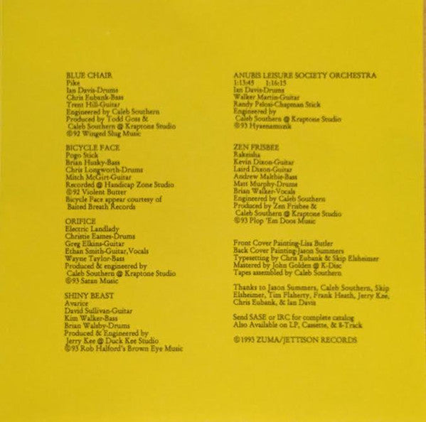Various : Falling Off The Planet - A Jettison Compilation (CD, Smplr)