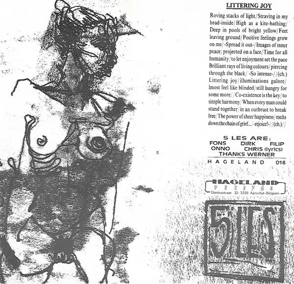 5 Les : Two Fisted Politics (7")