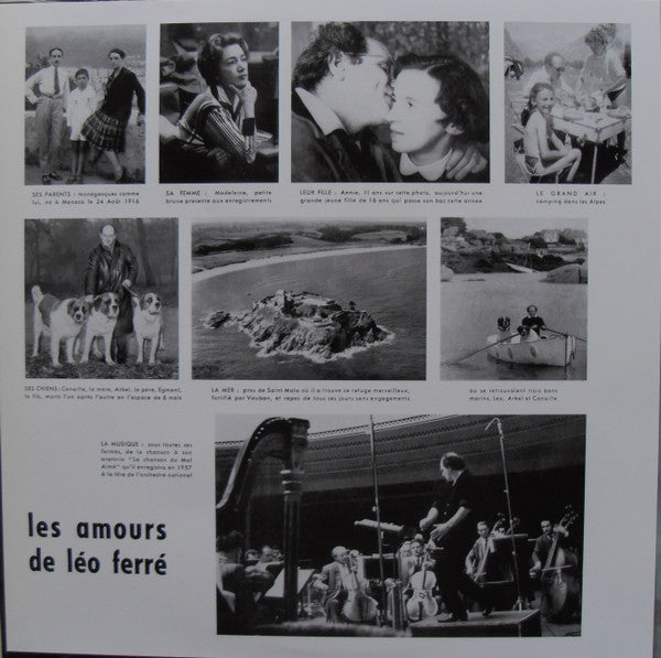 Léo Ferré : Léo Ferré (10", Album, Ltd, Num, RE, RM)