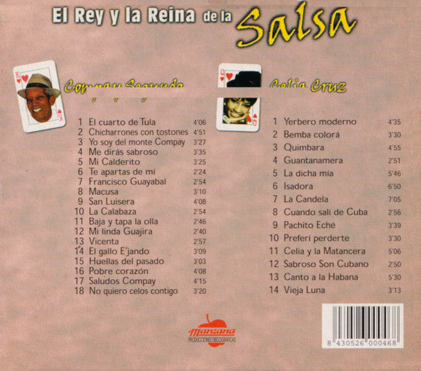 Compay Segundo, Celia Cruz : El Rey Y La Reina De La Salsa (2xCD, Comp)