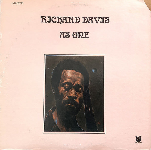 Richard Davis (2) : As One (LP, Album, Blu)