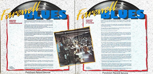 Various : Farewell Blues (LP, Comp, Promo)