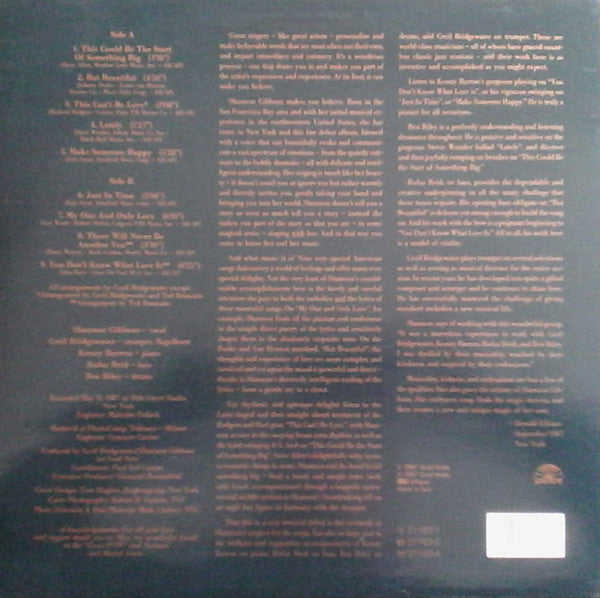 Shannon Gibbons : Shannon Gibbons (LP, Album)