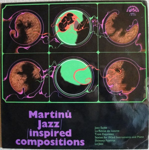 Bohuslav Martinů : Jazz-inspired Compositions (LP, Album)