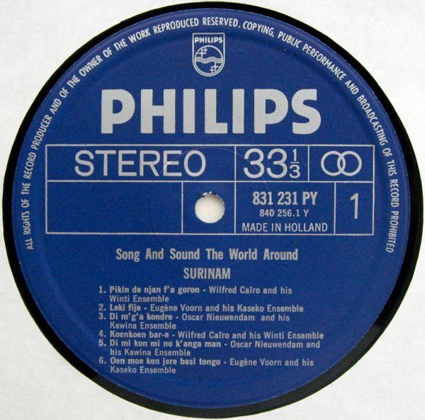 Various : Surinam (LP)