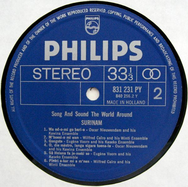 Various : Surinam (LP)