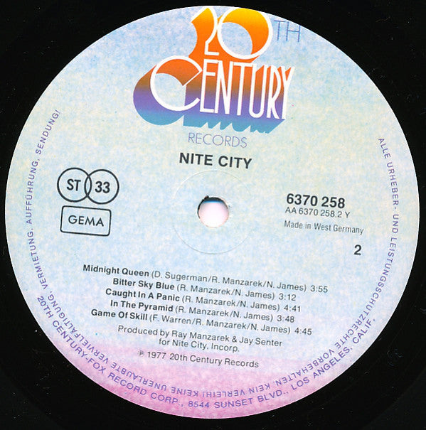 Nite City : Nite City (LP, Album)