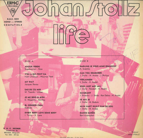 Johan Stollz : Life (LP)