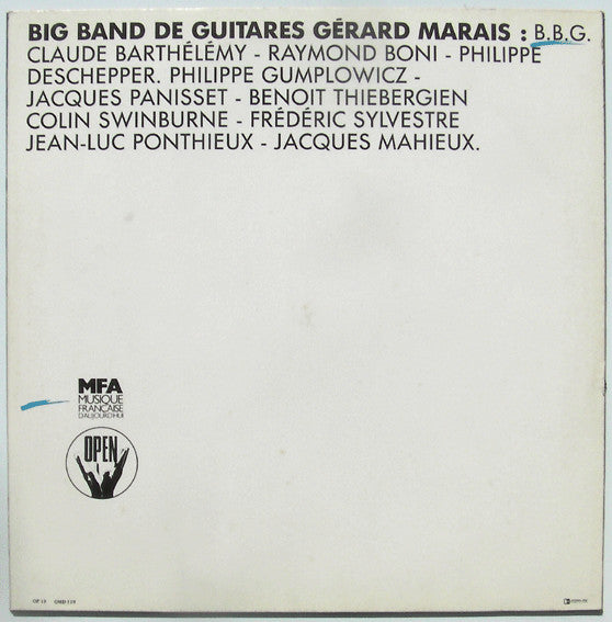 Gérard Marais : B.B.G. (Big Band De Guitares) (LP, Album)