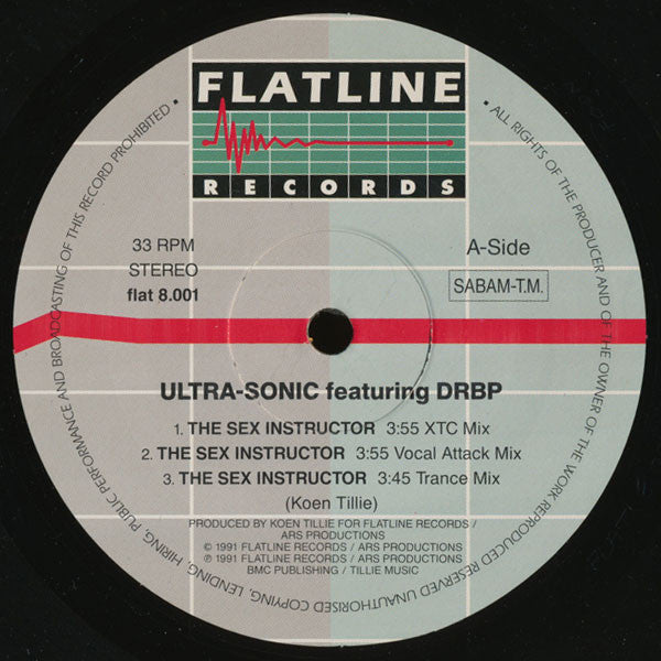 Ultra-Sonic (2) Featuring DRBP : The Sex Instructor (12")