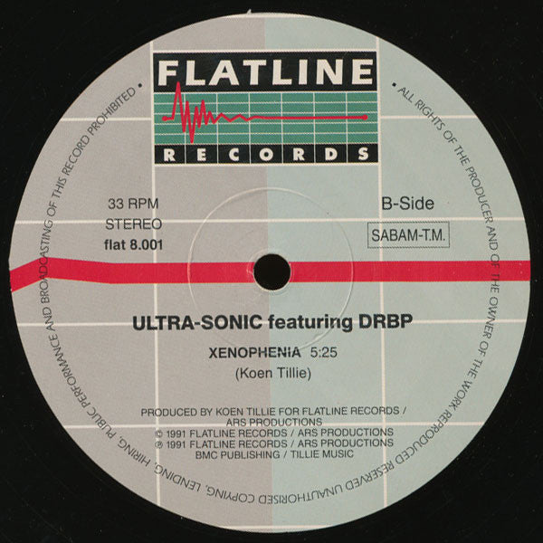 Ultra-Sonic (2) Featuring DRBP : The Sex Instructor (12")