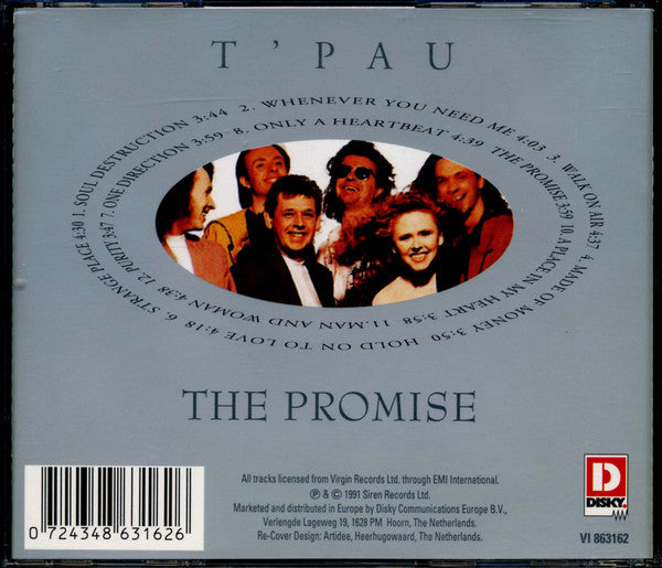T'Pau : The Promise (CD, Album)