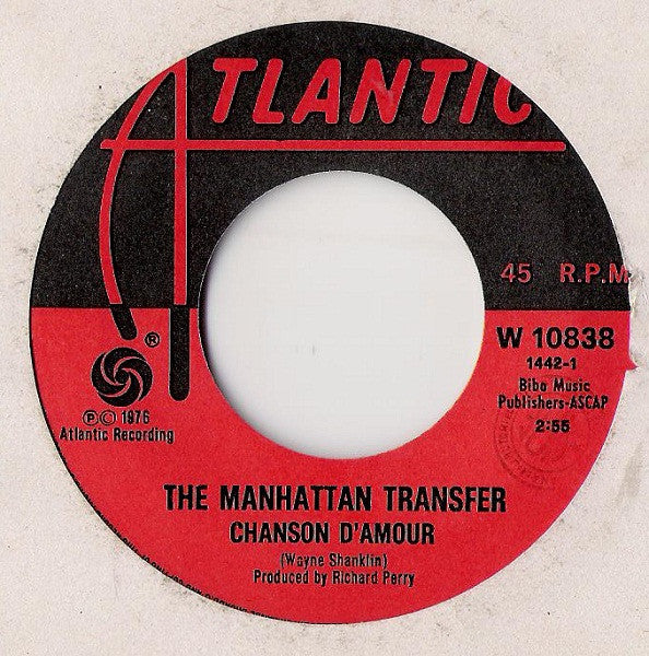The Manhattan Transfer : Chanson D'Amour / Helpless (7")