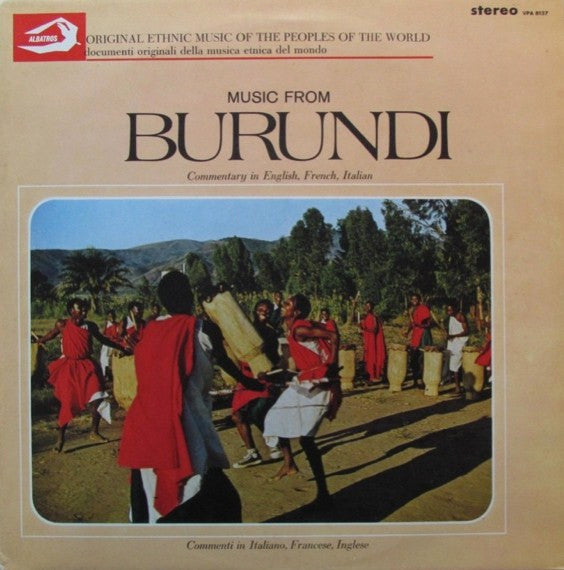 Giuseppe Coter : Music From Burundi (LP, Album)