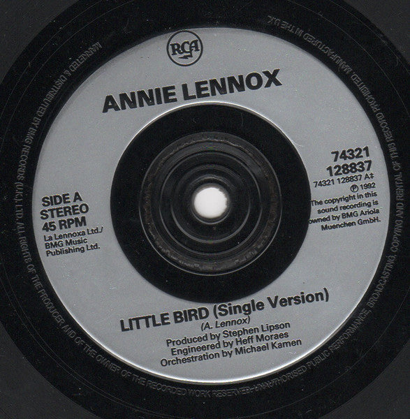 Annie Lennox : Little Bird (7", Single)