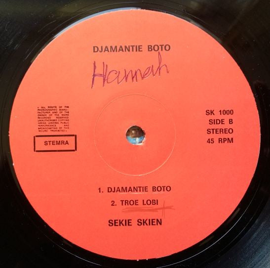 Sekie Skien : Jacopoe (12")