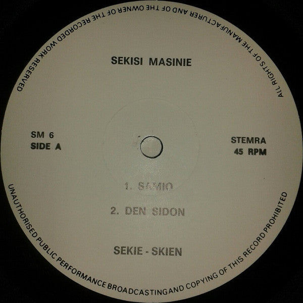 Sekie Skien : Sekisie Masinie (12")