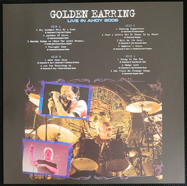 Golden Earring : Live In Ahoy 2006 (2xLP, Album, Ltd, Gol)