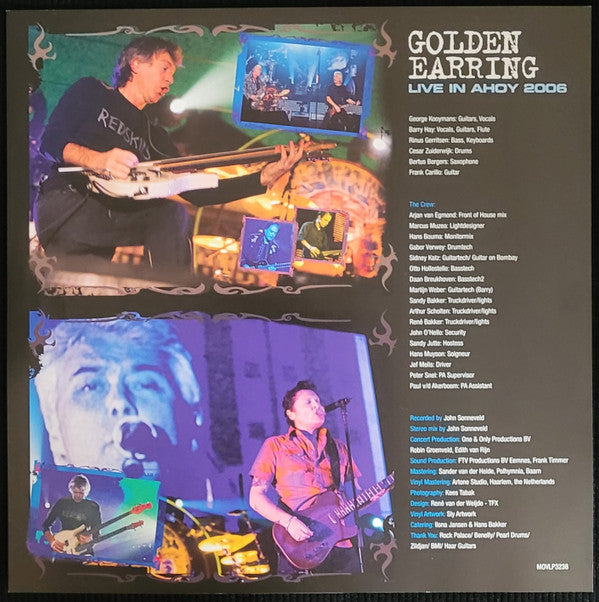 Golden Earring : Live In Ahoy 2006 (2xLP, Album, Ltd, Gol)