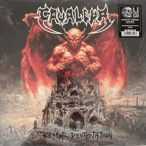 Cavalera : Bestial Devastation (12", EP, Ltd, RP, Ora)