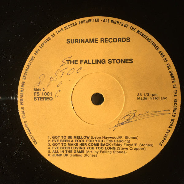 The Falling Stones* : The Falling Stones (LP, Album, ora)
