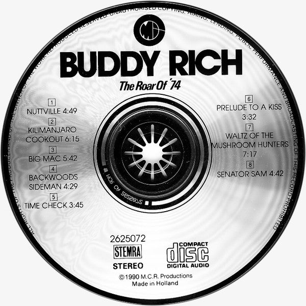 Buddy Rich : The Roar Of '74 (CD, Album)