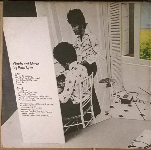 Barry Ryan : Barry Ryan Sings Paul Ryan (LP, Album, Gat)