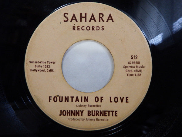 Johnny Burnette : What A Summer Day (7", Single)
